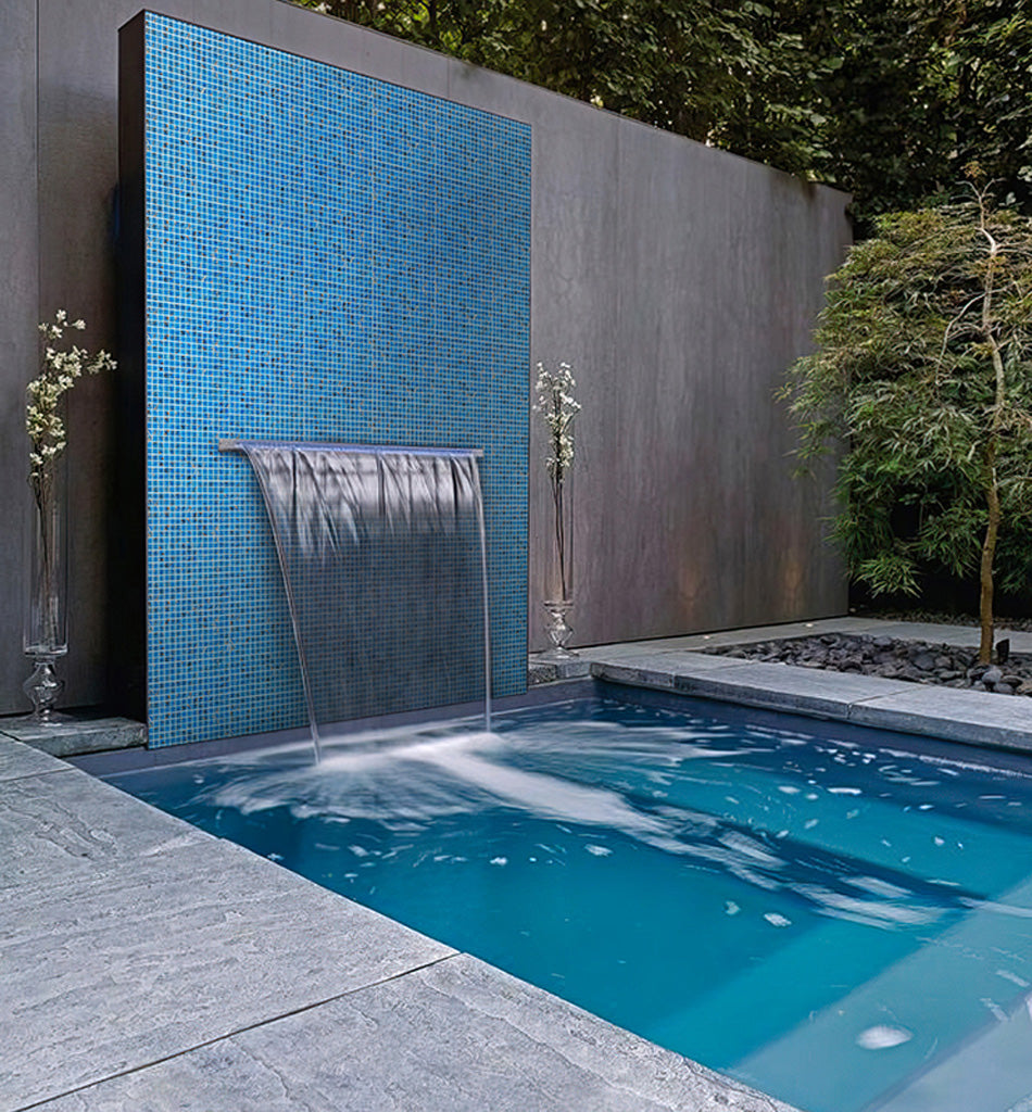 Rich Electric Blue 12x12 Glossy Uniform Square Glass Mosaic Tile (20 pack, 20 sq ft/case) - Sample