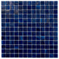 Egyptian Blue 12x12 Glossy Uniform Square Glass Mosaic Tile (20 pack, 20 sq ft/case)