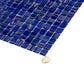 Royal Blue Gold 12x12 Glossy Uniform Square Glass Mosaic Tile (20 pack, 20 sq ft/case)