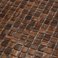 Bronze 12x12 Glossy Uniform Square Glass Mosaic Tile (20 pack, 20 sq ft/case)