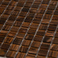 Bronze 12x12 Glossy Uniform Square Glass Mosaic Tile (20 pack, 20 sq ft/case)