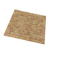 Tortilla Brown 12x12 Glossy Uniform Square Glass Mosaic Tile (20 pack, 20 sq ft/case) - Sample
