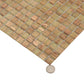 Tortilla Brown 12x12 Glossy Uniform Square Glass Mosaic Tile (20 pack, 20 sq ft/case) - Sample