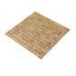 Tortilla Brown 12x12 Glossy Uniform Square Glass Mosaic Tile (20 pack, 20 sq ft/case) - Sample