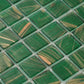 Lincoln Green Gold 12x12 Glossy Uniform Square Glass Mosaic Tile (20 pack, 20 sq ft/case)