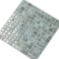 Pearl Blue 12x12 Glossy Uniform Square Glass Mosaic Tile (20 pack, 20 sq ft/case)