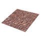 Fire Brick Red 12x12 Glossy Uniform Square Glass Mosaic Tile (20 pack, 20 sq ft/case)
