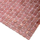 Deep Indian Red 12x12 Glossy Uniform Square Glass Mosaic Tile (20 pack, 20 sq ft/case)
