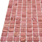 Deep Indian Red 12x12 Glossy Uniform Square Glass Mosaic Tile (20 pack, 20 sq ft/case)