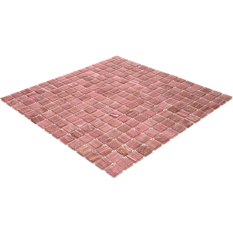 Deep Indian Red 12x12 Glossy Uniform Square Glass Mosaic Tile (20 pack, 20 sq ft/case)