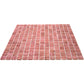 Deep Indian Red 12x12 Glossy Uniform Square Glass Mosaic Tile (20 pack, 20 sq ft/case)