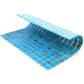 Maya Blue 12x12 Glossy Uniform Square Glass Mosaic Tile (20 pack, 20 sq ft/case) - Sample