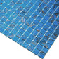 Rich Electric Blue 12x12 Glossy Uniform Square Glass Mosaic Tile (20 pack, 20 sq ft/case) - Sample