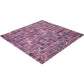 Copper Rose Red 12x12 Glossy Uniform Square Glass Mosaic Tile (20 pack, 20 sq ft/case) - Sample