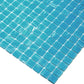 Sky Blue 12x12 Glossy Square Glass Mosaic Tile (20 pack, 20 sq ft/case)