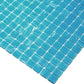 Sky Blue 12x12 Glossy Square Glass Mosaic Tile (20 pack, 20 sq ft/case) - Sample