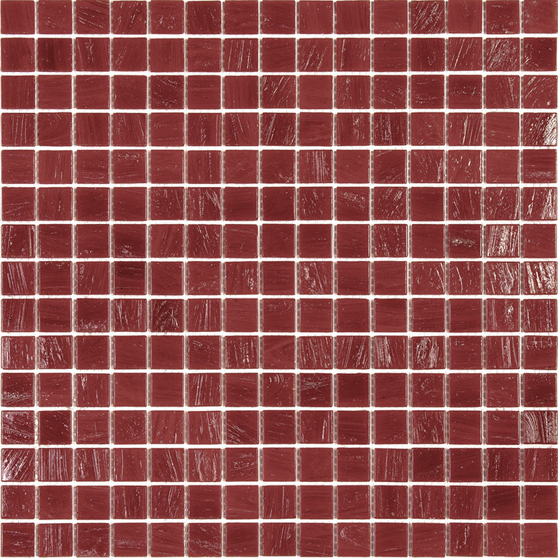 Apollo Tile Celestial Scarlet Red 12-in x 12-in Glossy Glass Uniform Squares Floor and Wall Tile (20-sq. ft/ Carton)