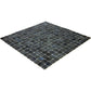 Milestone Gray 12x12 Glossy Uniform Square Glass Mosaic Tile (20 pack, 20 sq ft/case) - Sample