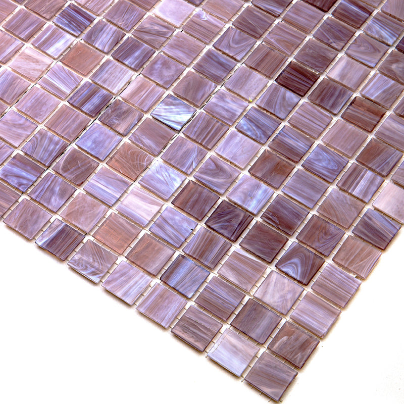 Old Rose Red 12x12 Glossy Uniform Square Glass Mosaic Tile (20 pack, 20 sq ft/case)