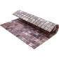Old Rose Red 12x12 Glossy Uniform Square Glass Mosaic Tile (20 pack, 20 sq ft/case) - Sample