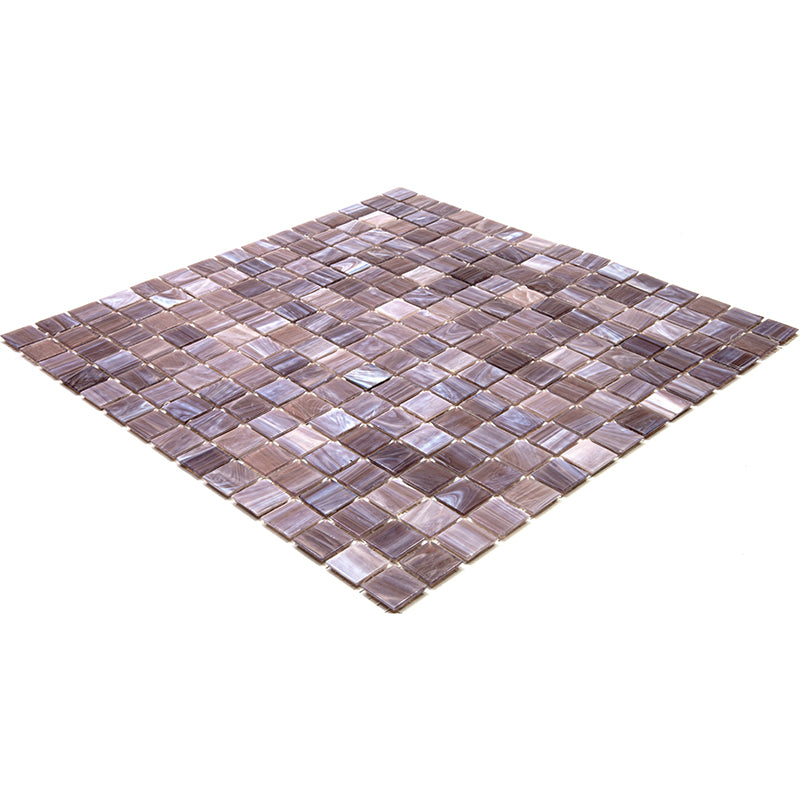 Old Rose Red 12x12 Glossy Uniform Square Glass Mosaic Tile (20 pack, 20 sq ft/case)