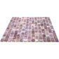 Old Rose Red 12x12 Glossy Uniform Square Glass Mosaic Tile (20 pack, 20 sq ft/case)