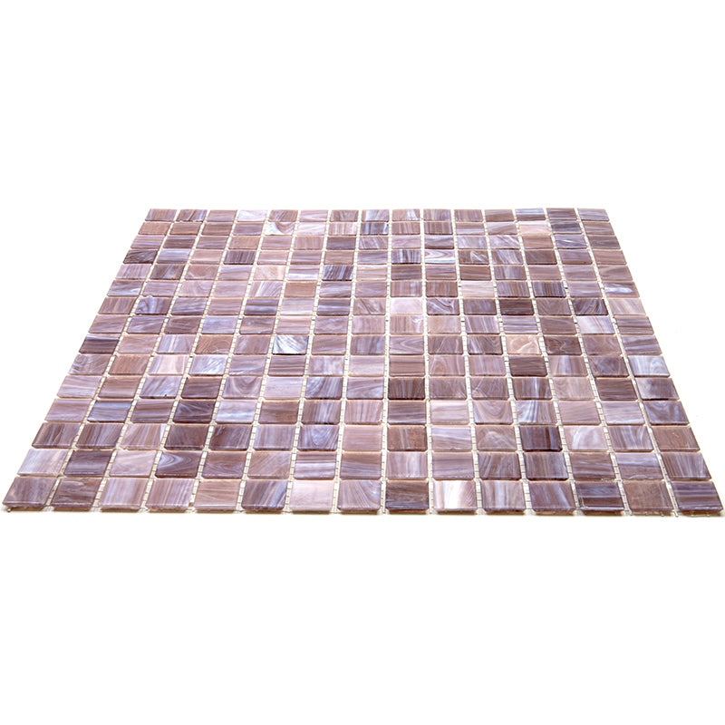Old Rose Red 12x12 Glossy Uniform Square Glass Mosaic Tile (20 pack, 20 sq ft/case)