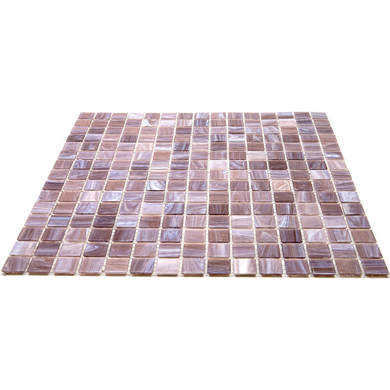 Old Rose Red 12x12 Glossy Uniform Square Glass Mosaic Tile (20 pack, 20 sq ft/case) - Sample