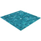 Pacific Blue 12x12 Glossy Uniform Square Glass Mosaic Tile (20 pack, 20 sq ft/case) - Sample