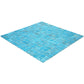 Vivid Sky Blue 12x12 Glossy Uniform Square Glass Mosaic Tile (20 pack, 20 sq ft/case) - Sample