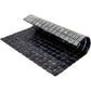 Oil Black 12x12 Glossy Uniform Square Glass Mosaic Tile (20 pack, 20 sq ft/case) - Sample