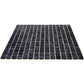 Oil Black 12x12 Glossy Uniform Square Glass Mosaic Tile (20 pack, 20 sq ft/case) - Sample