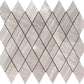Wooden Gray 12x12 Polished Diamond Marble Mosaic Tile (5 pack, 4.83 sq ft/case) - Sample