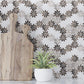 Gray White 11x12 Multi-shaped Polished Marble Mosaic Tile (5 pack, 4.46 sq ft/case) - Sample