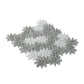 Gray White 11x12 Multi-shaped Polished Marble Mosaic Tile (5 pack, 4.46 sq ft/case) - Sample
