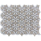 Beige 12x15 Polished Multi-shaped Marble Mosaic Tile (5 pack, 6.175 sq ft/case) - Sample