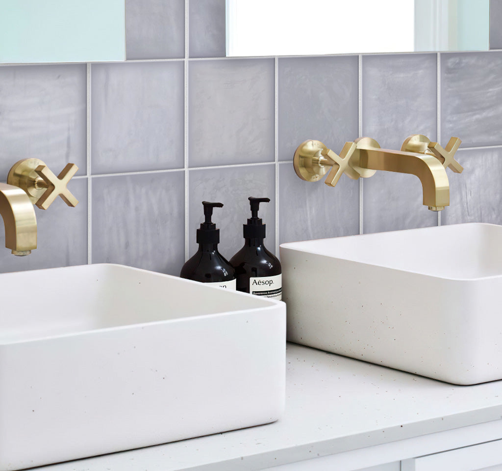 5x5 Purple Subway Tile