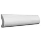White 1x8 Glossy Ceramic Bullnose Tile Trim (10 pack, 0.556 sq ft/case) - Sample