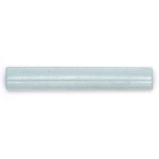 1x8 Gray Ceramic Pencil Bullnose Tile Trim