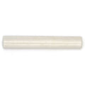 1x8 White Ceramic Pencil Bullnose Tile Trim