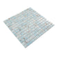 Pastel Blue 12x12 Glossy Uniform Square Glass Mosaic Tile (20 pack, 20 sq ft/case)