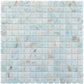 Pastel Blue 12x12 Glossy Uniform Square Glass Mosaic Tile (20 pack, 20 sq ft/case)