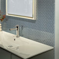 12x12 Stone Blue Penny Round Tile