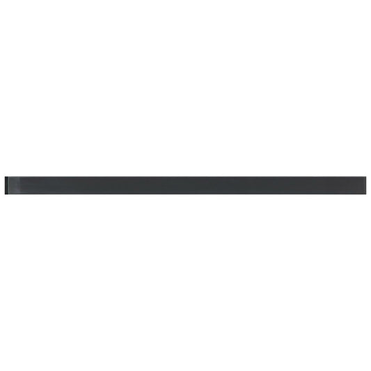 1x12 Dark Gray Pencil Liner Tile Trim