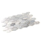Grey 12x12 Matte Hexagon Glass Mosaic Tile (10 pack, 9.6 sq ft/case)