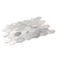 Grey 12x12 Matte Hexagon Glass Mosaic Tile (10 pack, 9.6 sq ft/case) - Sample