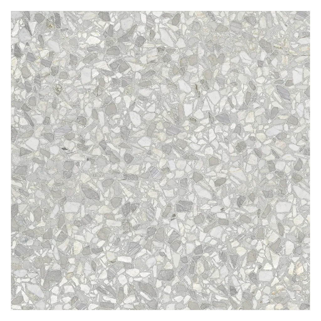 White with gray flecks 36x36 Matte Square Porcelain Large Format Tile (1 pack, 8.72 sq ft/case)