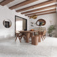 White with gray flecks 36x36 Matte Square Porcelain Large Format Tile (1 pack, 8.72 sq ft/case)