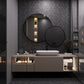 Gray Black 8x9 Matte Hexagon Porcelain Tile (25 pack, 9.93 sq ft/case)