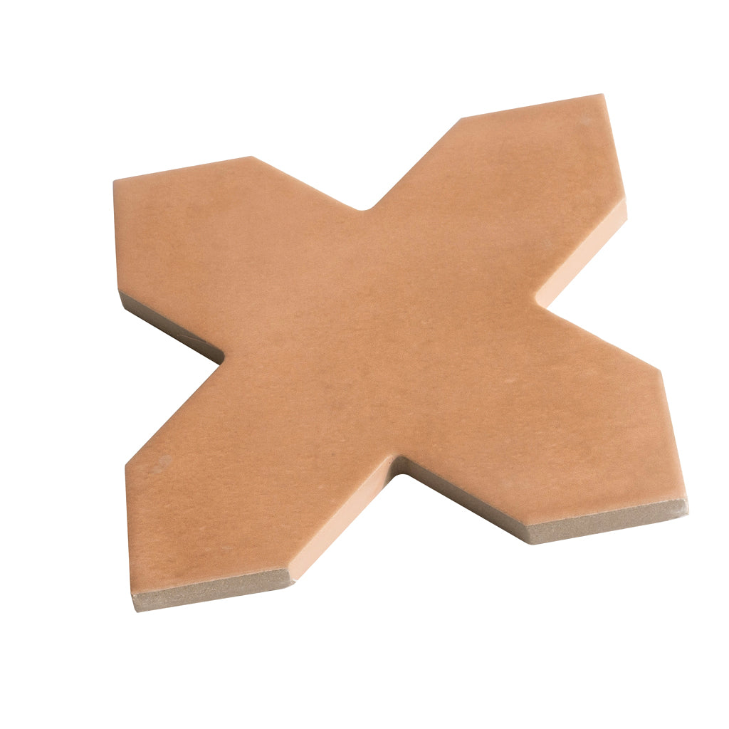Terracotta 5x5 Matte Cross Porcelain Tile (34 pack, 5.31 sq ft/case) - Sample